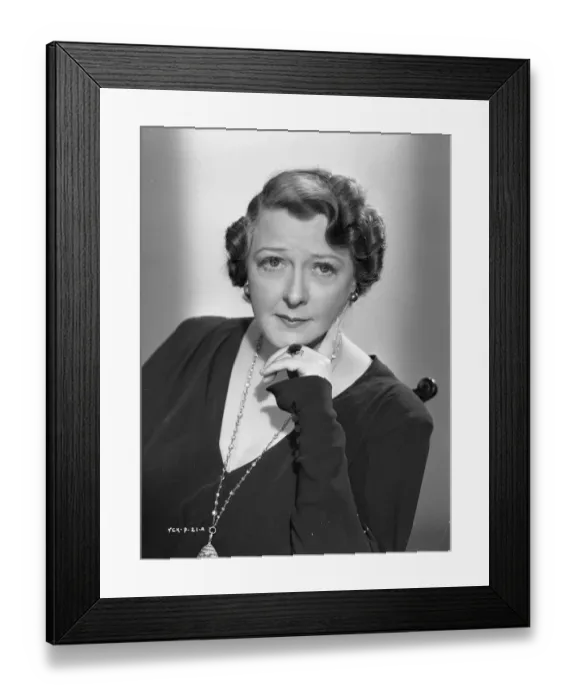 Framed Print : wen1942 bw neg por 018 Framed Print : wen1942 bw neg por 018