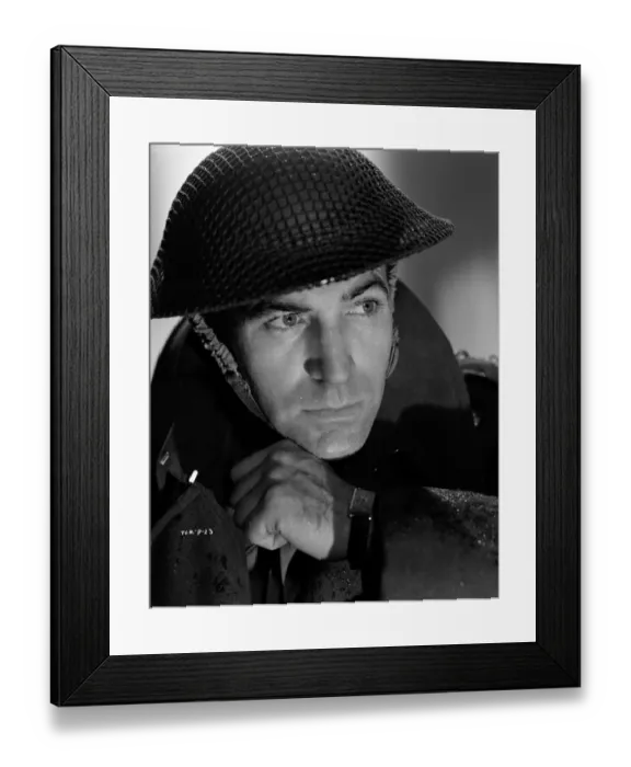 Framed Print : wen1942 bw neg por 020 Framed Print : wen1942 bw neg por 020