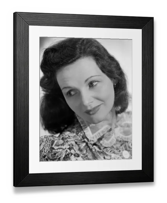 Framed Print : wen1942 bw neg por 024 Framed Print : wen1942 bw neg por 024