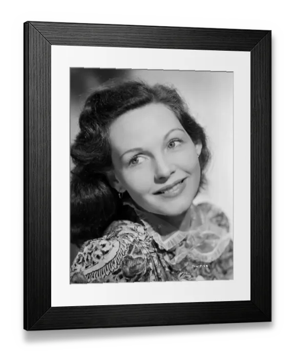 Framed Print : wen1942 bw neg por 026 Framed Print : wen1942 bw neg por 026