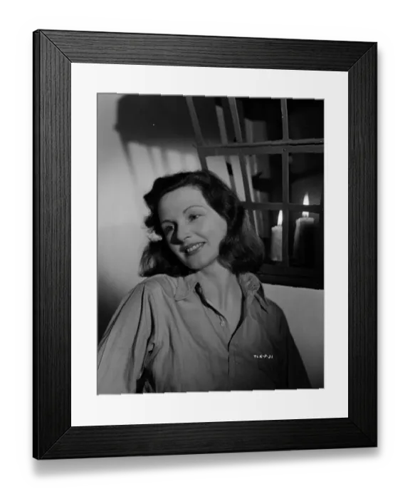 Framed Print : wen1942 bw neg por 028 Framed Print : wen1942 bw neg por 028