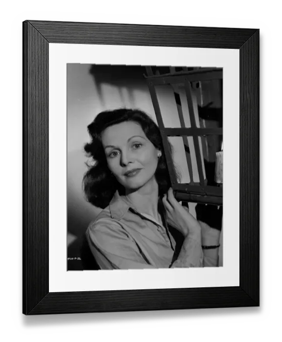 Framed Print : wen1942 bw neg por 029 Framed Print : wen1942 bw neg por 029