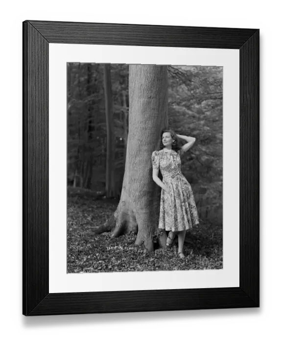 Framed Print : wen1942 bw neg por 031 Framed Print : wen1942 bw neg por 031