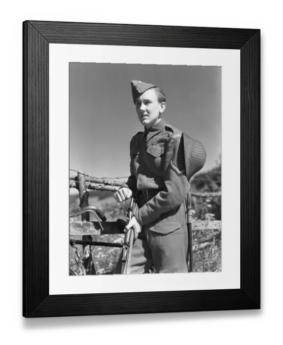 Framed Print : wen1942 bw neg por 033 Framed Print : wen1942 bw neg por 033