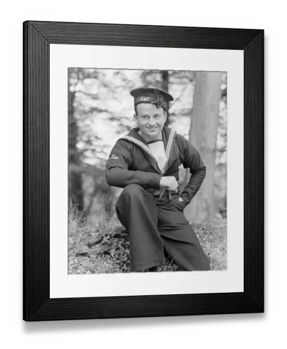 Framed Print : wen1942 bw neg por 034 Framed Print : wen1942 bw neg por 034