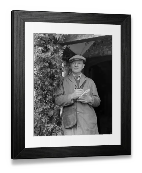 Framed Print : wen1942 bw neg por 035