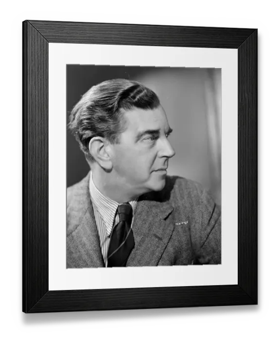 Framed Print : wen1942 bw neg por 042 Framed Print : wen1942 bw neg por 042