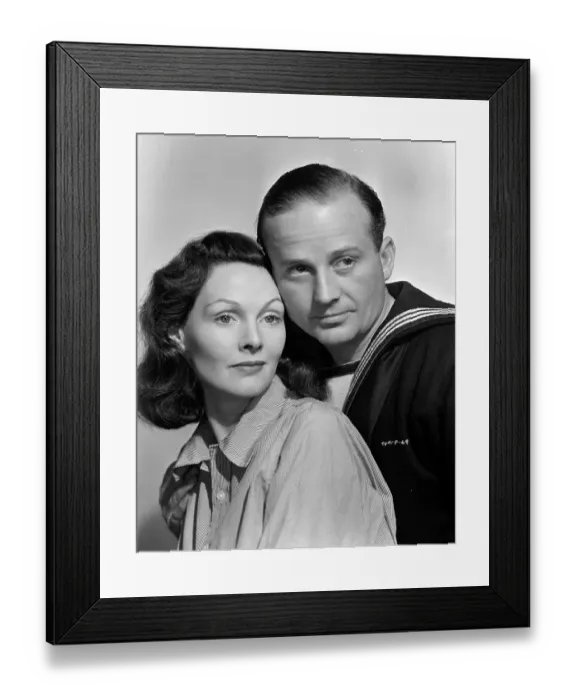Framed Print : wen1942 bw neg por 043 Framed Print : wen1942 bw neg por 043