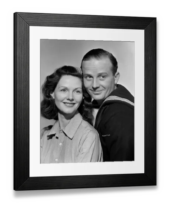 Framed Print : wen1942 bw neg por 045 Framed Print : wen1942 bw neg por 045