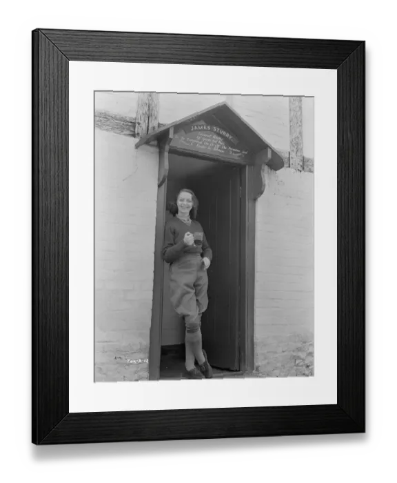 Framed Print : wen1942 bw neg por 060 Framed Print : wen1942 bw neg por 060