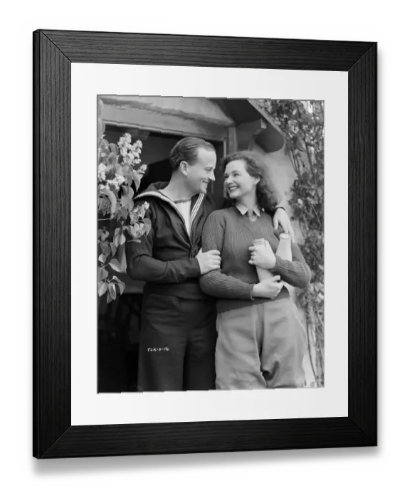 Framed Print : wen1942 bw neg por 062 Framed Print : wen1942 bw neg por 062