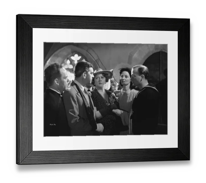 Framed Print : wen1942 bw neg pro 030