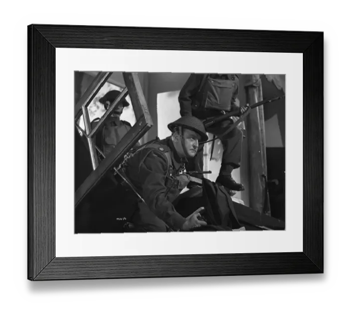 Framed Print : wen1942 bw neg pro 046