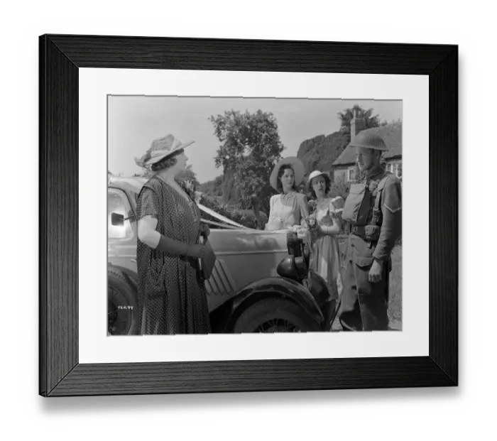 Framed Print : wen1942 bw neg pro 063