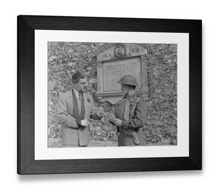 Framed Print : wen1942 bw neg pro 074