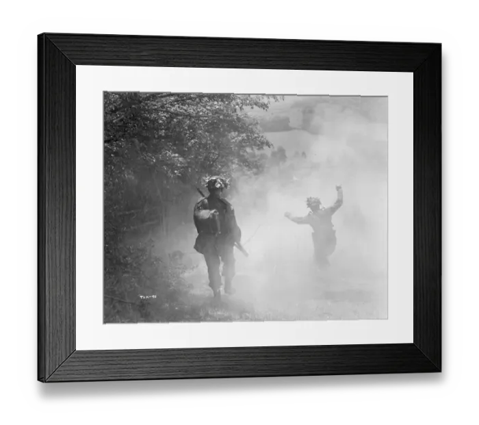 Framed Print : wen1942 bw neg pro 076