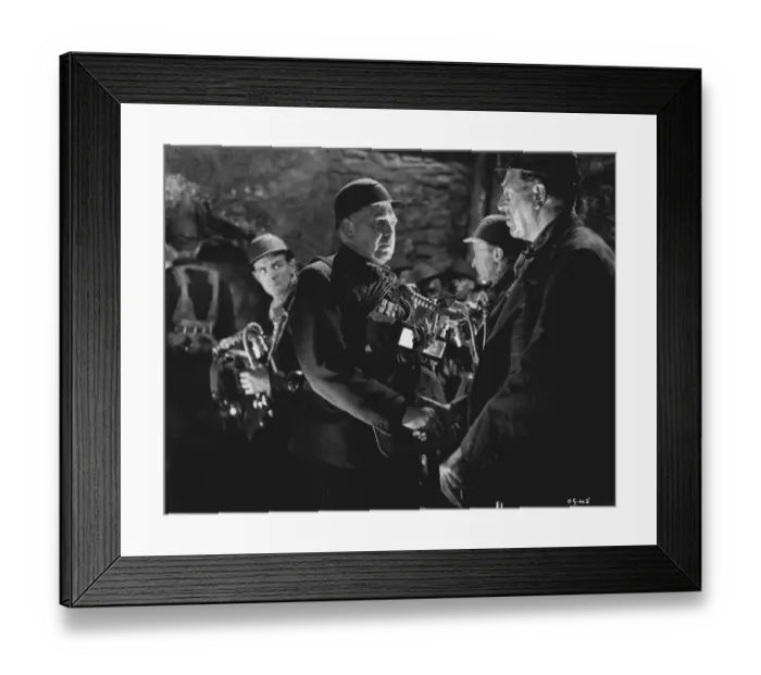 Framed Print : pru1939 bw pri 012