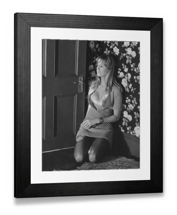 Framed Print : frg1971 bw pri 025