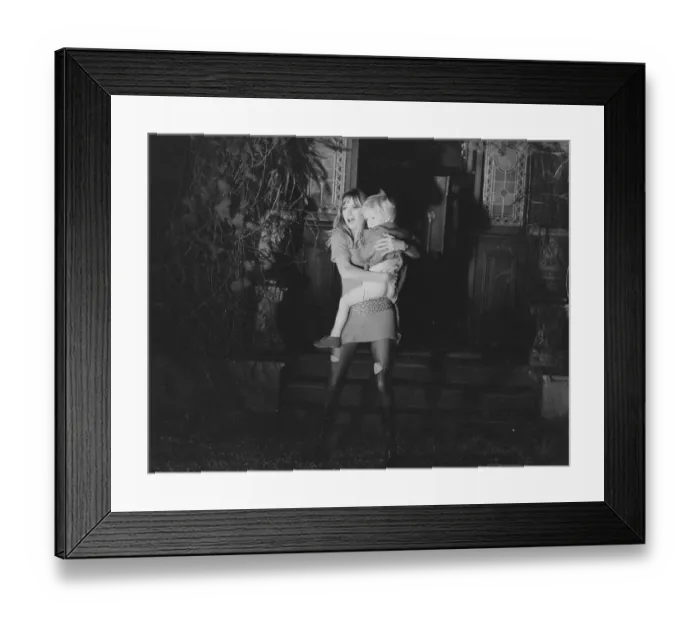 Framed Print : frg1971 bw pri 027