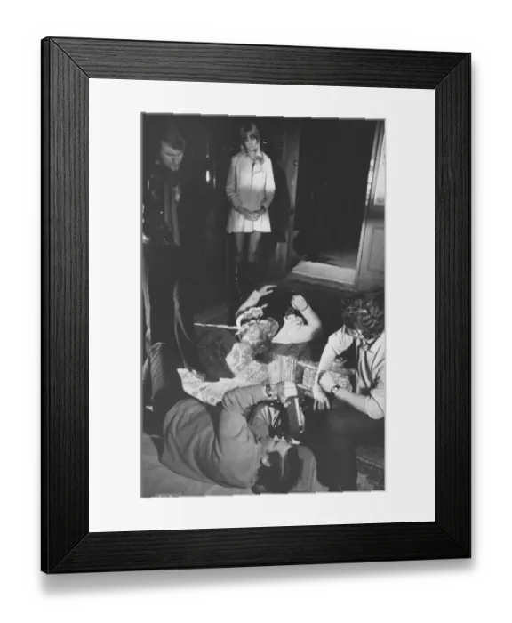 Framed Print : frg1971 bw pri 066