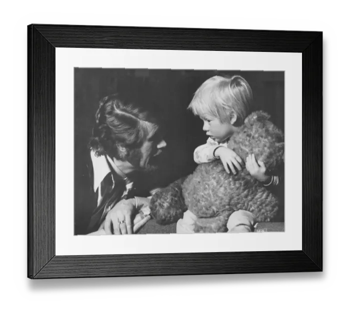 Framed Print : frg1971 bw pri 067