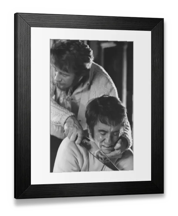 Framed Print : frg1971 bw pri 070
