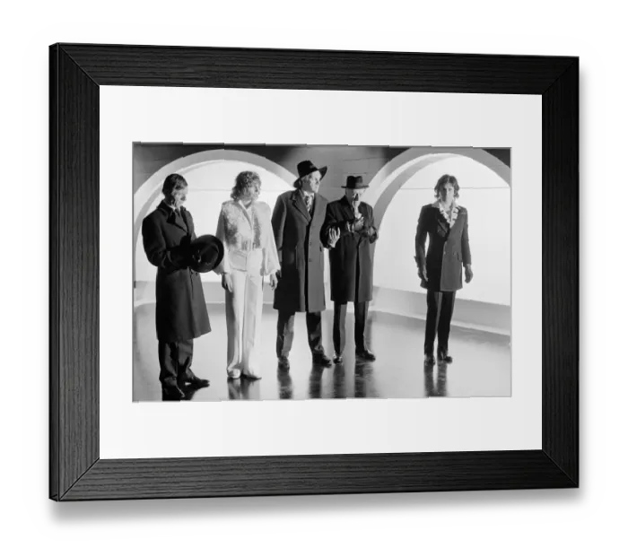 Framed Print : fin1973 bw neg 011