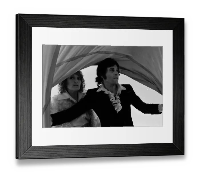Framed Print : fin1973 bw neg 018