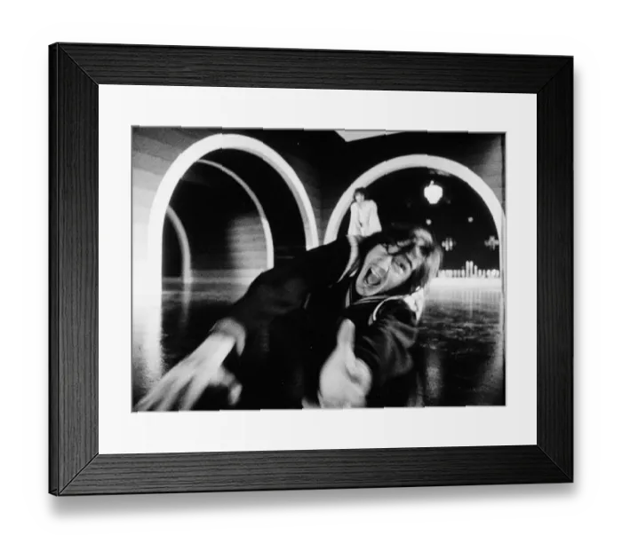 Framed Print : fin1973 bw neg 021