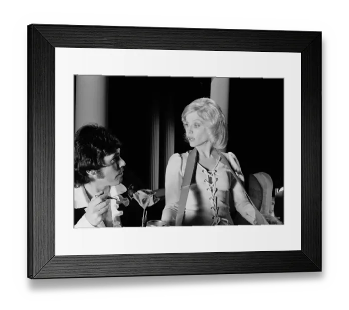 Framed Print : fin1973 bw neg 027