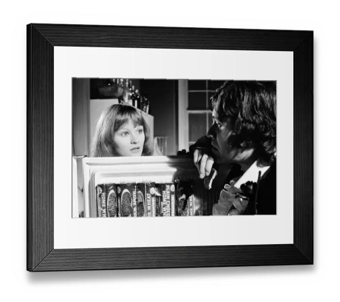 Framed Print : fin1973 bw neg 028