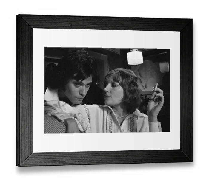 Framed Print : fin1973 bw neg 030