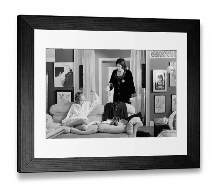 Framed Print : fin1973 bw neg 034 Framed Print : fin1973 bw neg 034