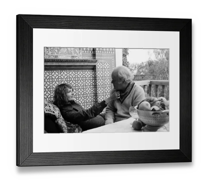 Framed Print : fin1973 bw neg 036