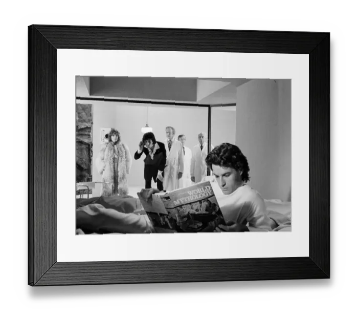 Framed Print : fin1973 bw neg 041