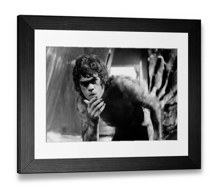 Framed Print : fin1973 bw neg 061