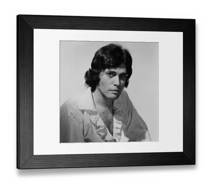 Framed Print : fin1973 bw neg 065