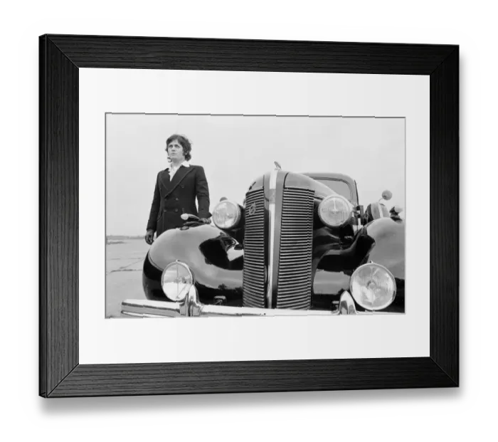 Framed Print : fin1973 bw neg 070
