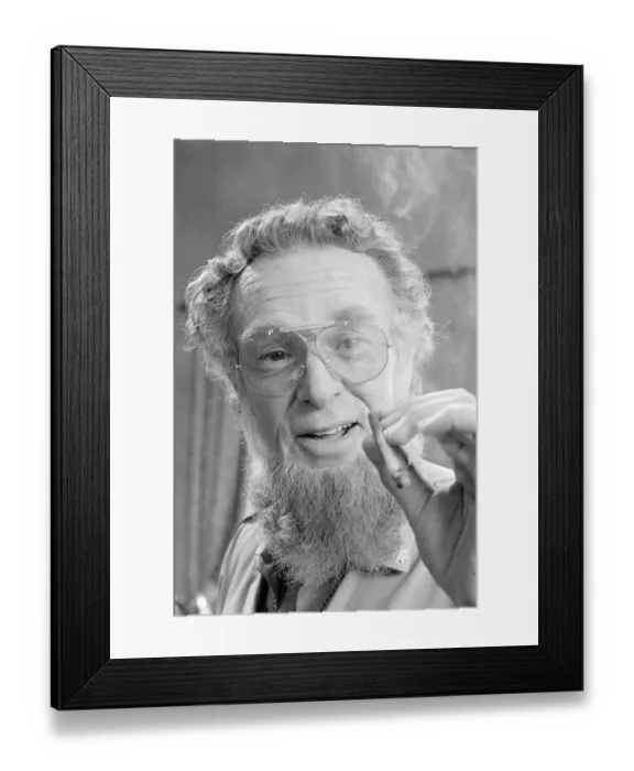 Framed Print : fin1973 bw neg 077