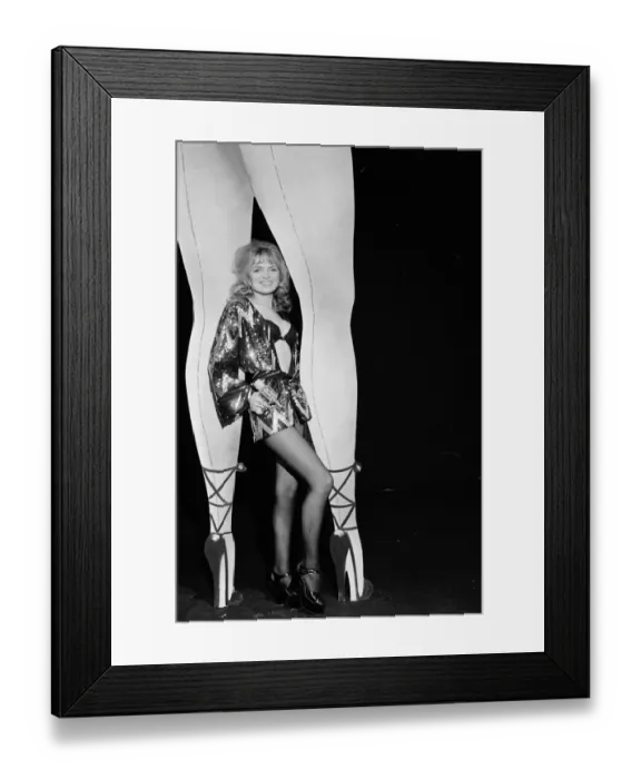 Framed Print : fin1973 bw neg 082