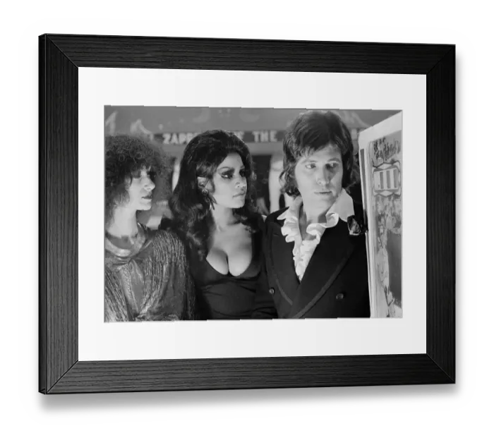 Framed Print : fin1973 bw neg 087
