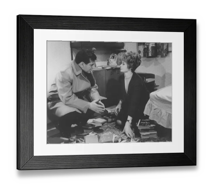 Framed Print : den1959 bw pri 002 Framed Print : den1959 bw pri 002