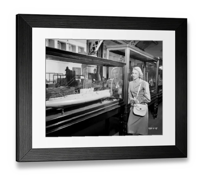 Framed Print : poo1951 bw neg 004 Framed Print : poo1951 bw neg 004