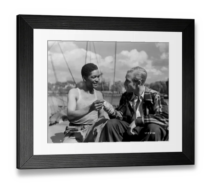 Framed Print : poo1951 bw neg 007