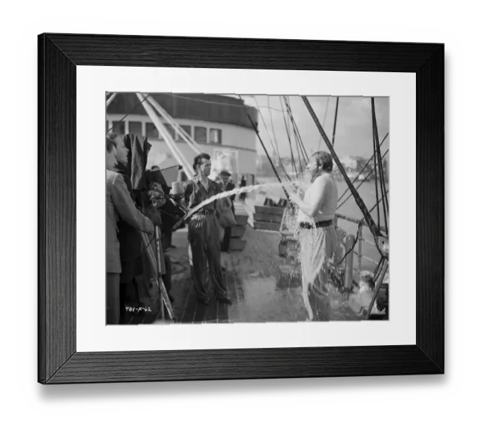 Framed Print : poo1951 bw neg 009