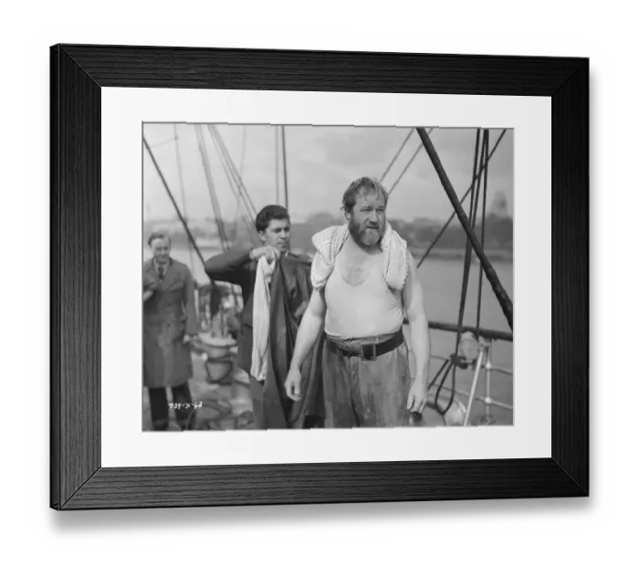 Framed Print : poo1951 bw neg 010