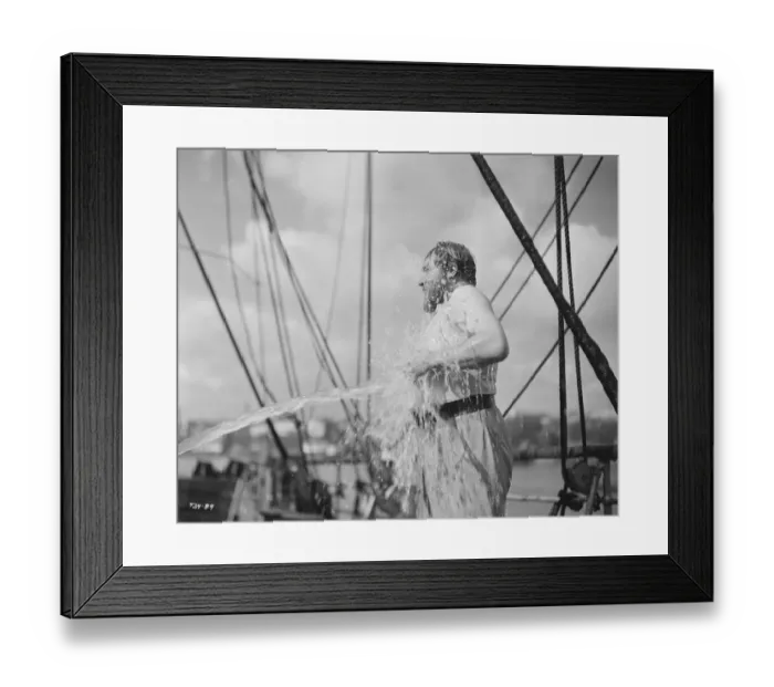 Framed Print : poo1951 bw neg 011 Framed Print : poo1951 bw neg 011