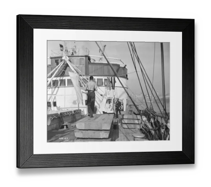 Framed Print : poo1951 bw neg 012 Framed Print : poo1951 bw neg 012