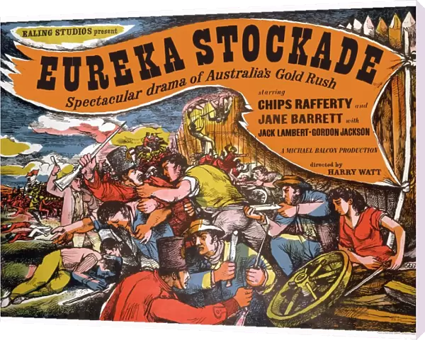 Eureka Stockade quad poster