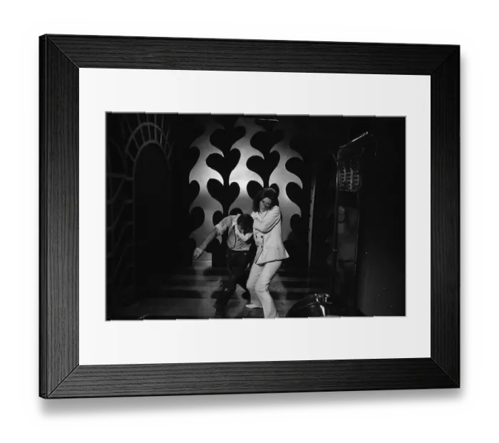 Framed Print : ave4 hjb bw neg 004